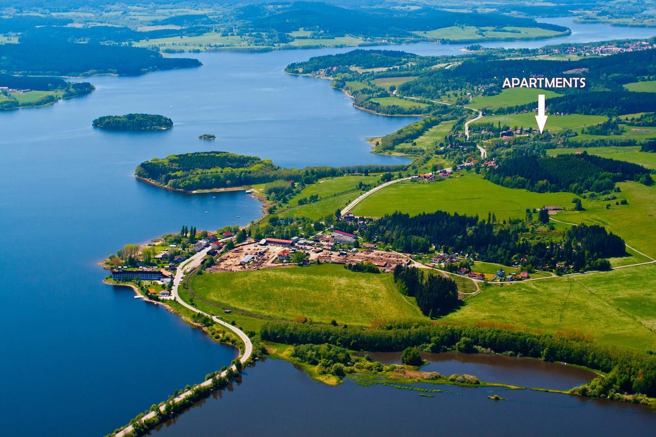 Apartments Nad Rybniky Horní Planá Exteriör bild